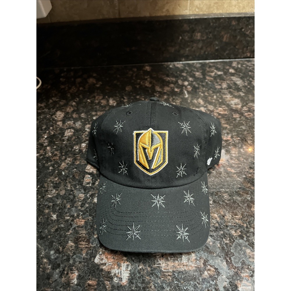 Vegas Golden Knights '47 Clean Up Black Adjustable Hat NHL